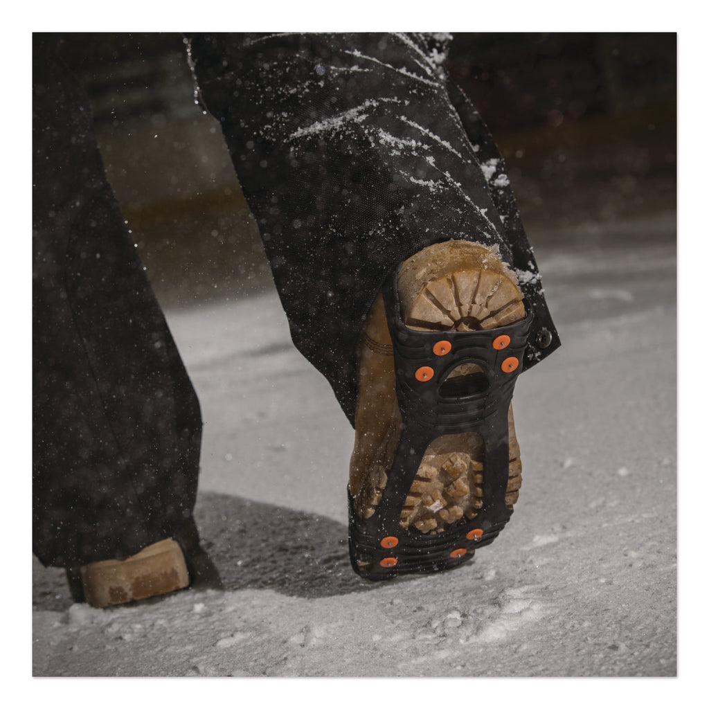 Trex 6300 One Piece Slip-on Ice Cleats, Large, Black, Pair, Ships in 1-3 Business Days