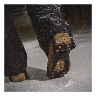 Trex 6300 One Piece Slip-on Ice Cleats, Large, Black, Pair, Ships in 1-3 Business Days