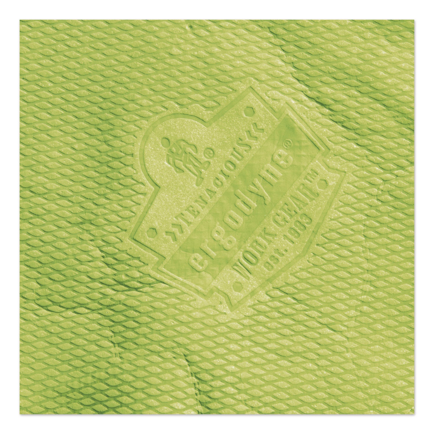 Chill-Its 6602 Evaporative PVA Cooling Towel, 29.5 x 13, One Size Fits Most, PVA, Hi-Vis Lime, Ships in 1-3 Business Days