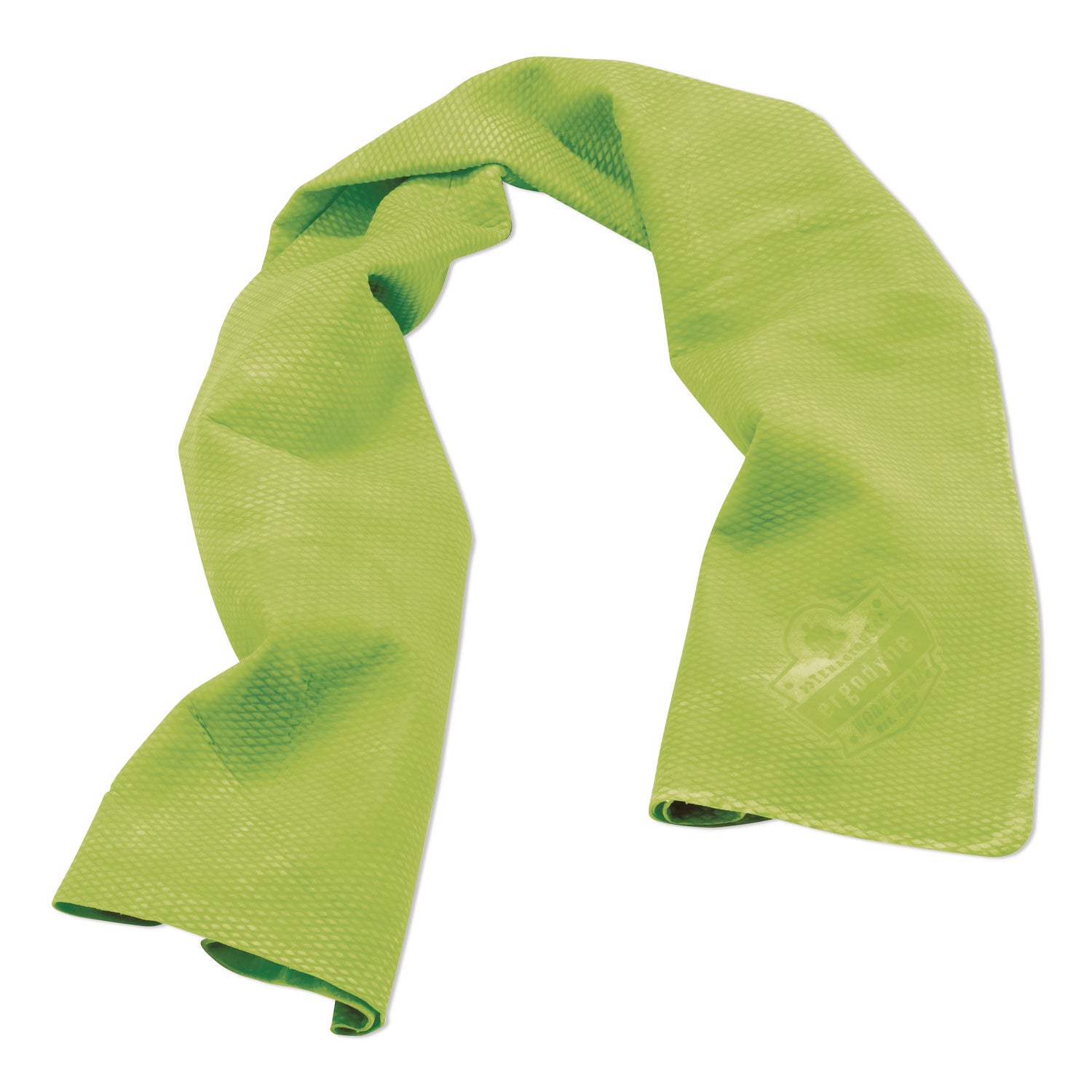 Chill-Its 6602 Evaporative PVA Cooling Towel, 29.5 x 13, One Size Fits Most, PVA, Hi-Vis Lime, Ships in 1-3 Business Days