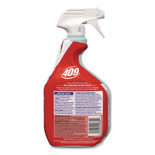 Formula 409 Multi-Surface Cleaner - 32 fl oz (1 quart) - Original Scent - 9 / Carton - Anti-bacterial, Deodorize, Disinfectant - White, Red