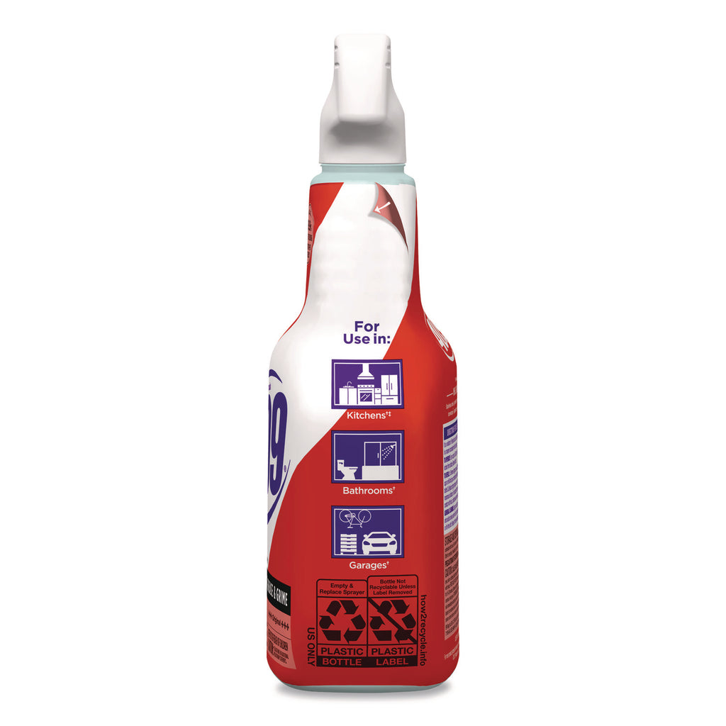 Formula 409 Multi-Surface Cleaner - 32 fl oz (1 quart) - Original Scent - 9 / Carton - Anti-bacterial, Deodorize, Disinfectant - White, Red