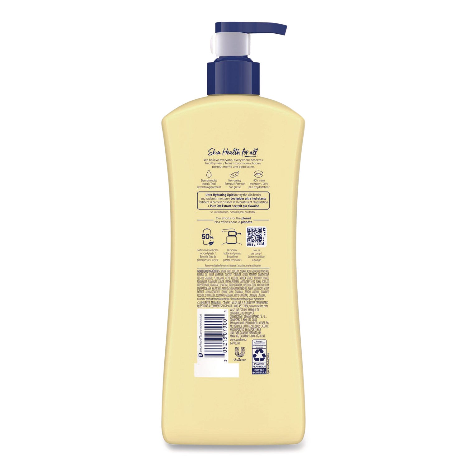 Intensive Care Essential Healing Body Lotion, 20.3 oz, Pump Bottle, 4/Carton