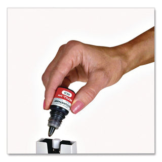 ACCU-STAMP Refill Ink, 0.35 oz, Blue/Red