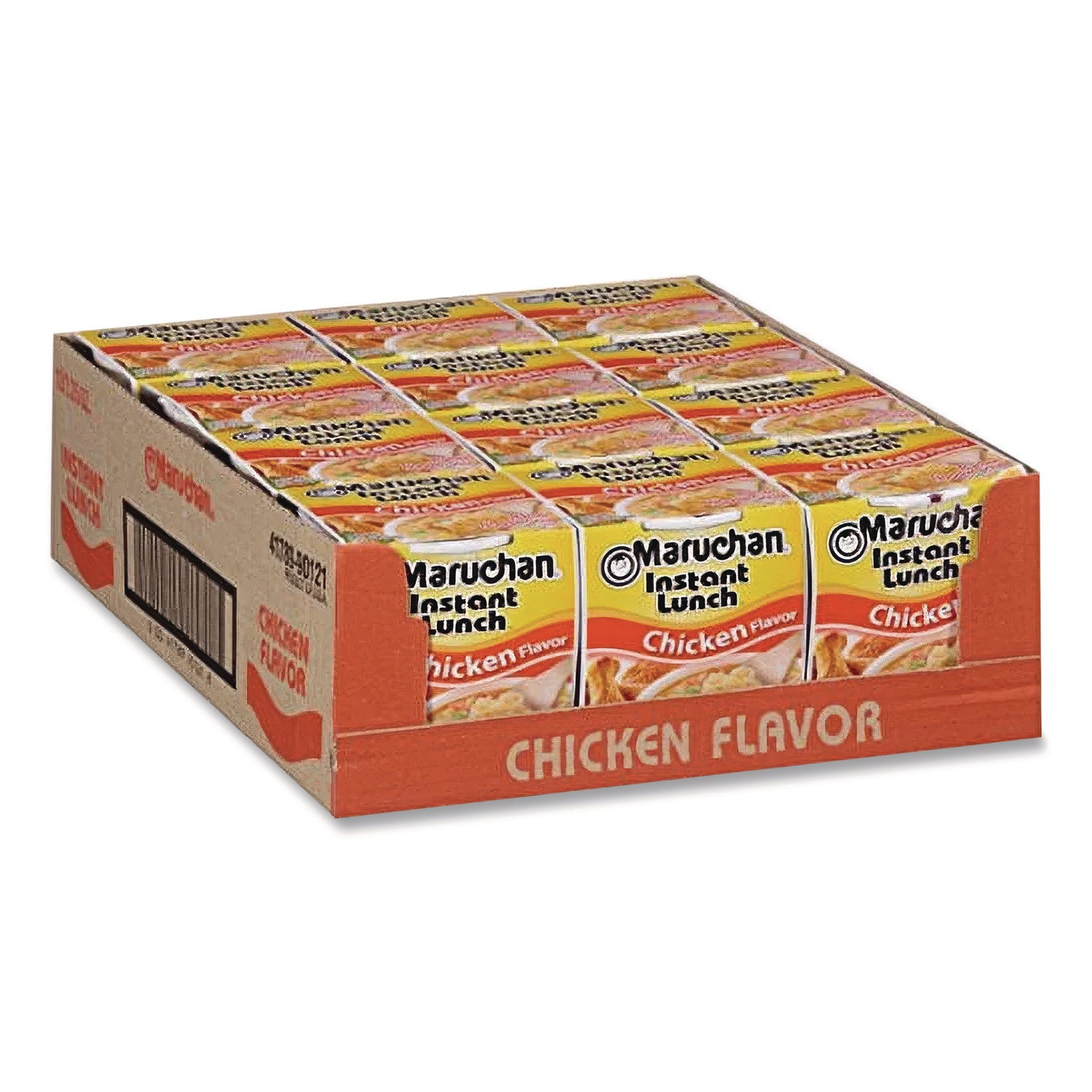 Maruchan Instant Lunch Roast Chicken Flavor Ramen Noodles - Chicken - Cup - 12 / Carton