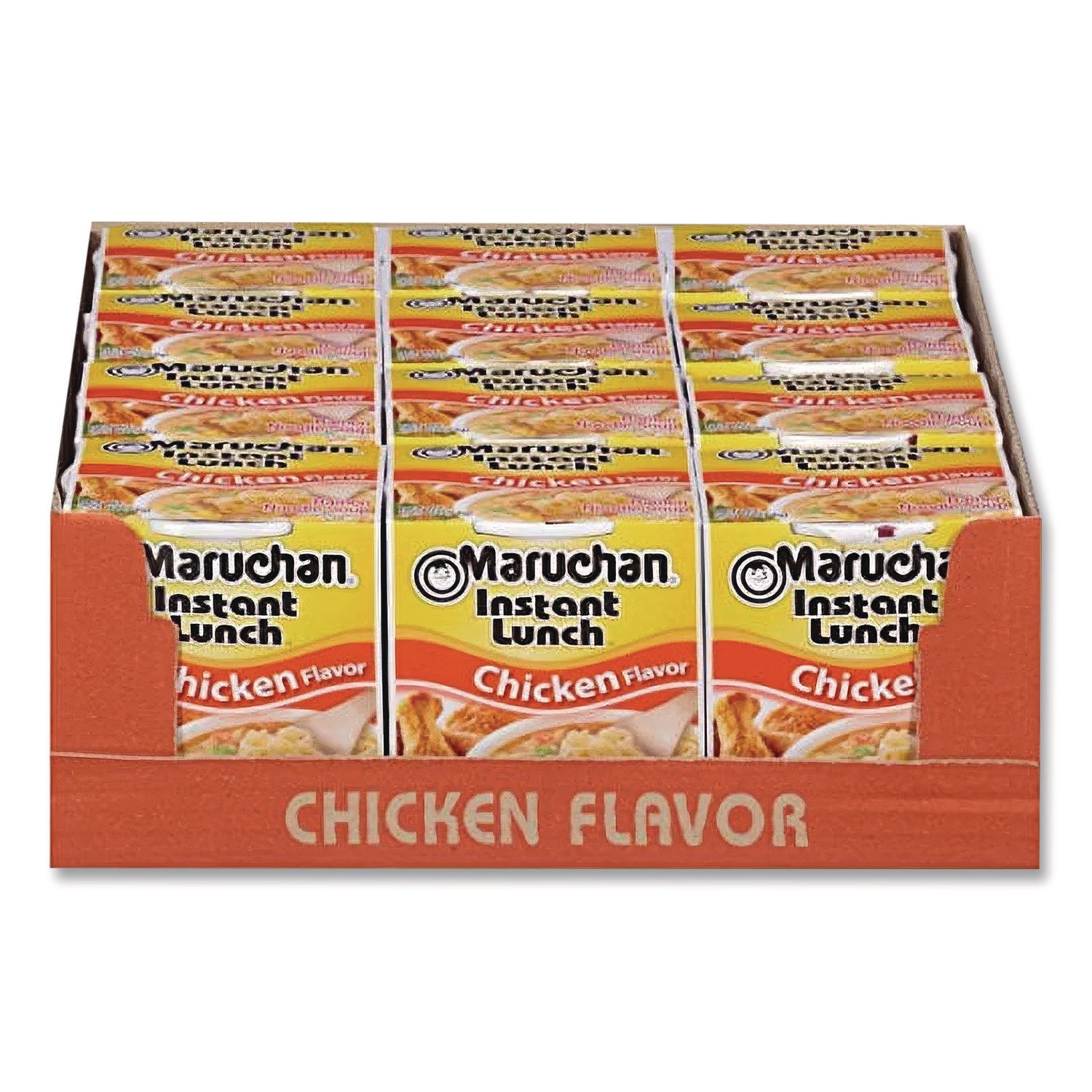 Maruchan Instant Lunch Roast Chicken Flavor Ramen Noodles - Chicken - Cup - 12 / Carton