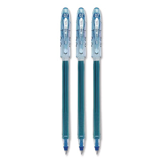 Neo-Gel Gel Pen, Stick, Fine 0.7 mm, Blue Ink, Translucent Blue Barrel, 48/Pack