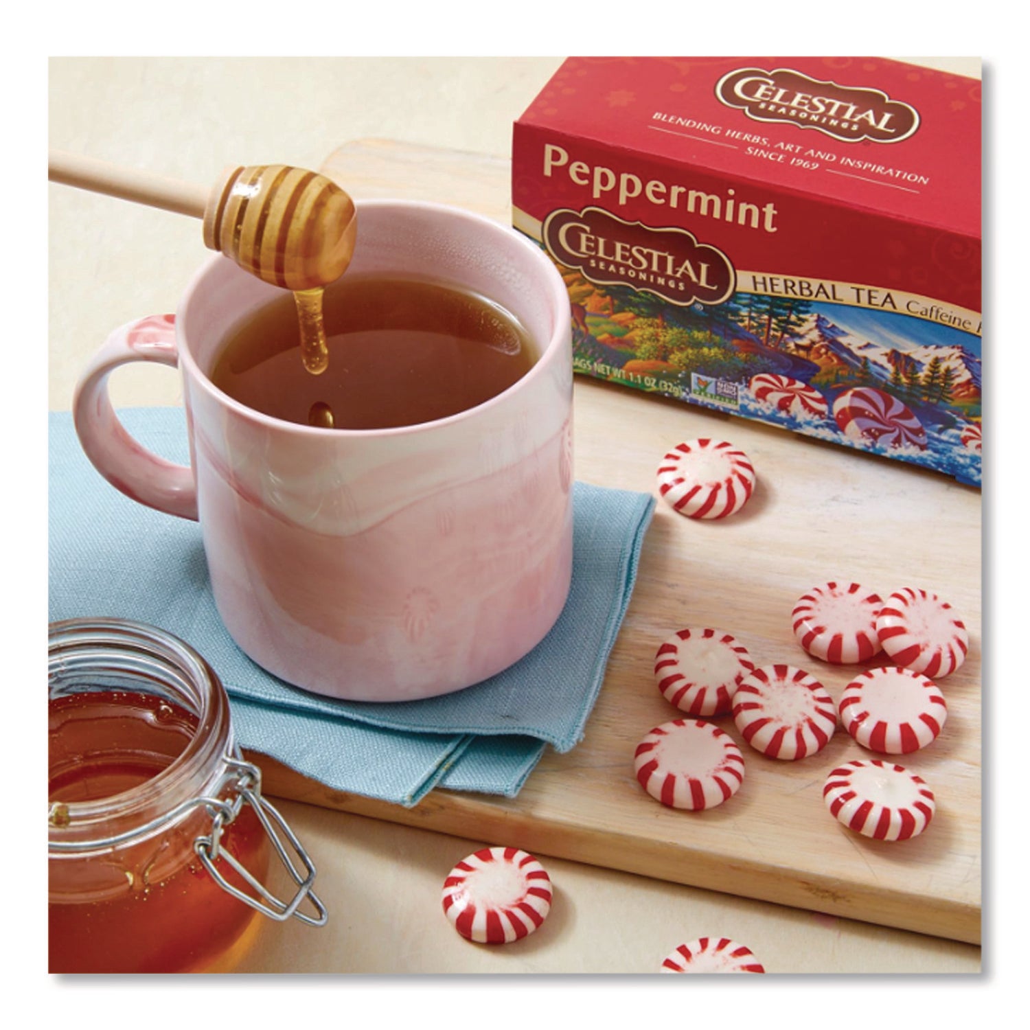 Tea, Herbal Peppermint, 25/Box