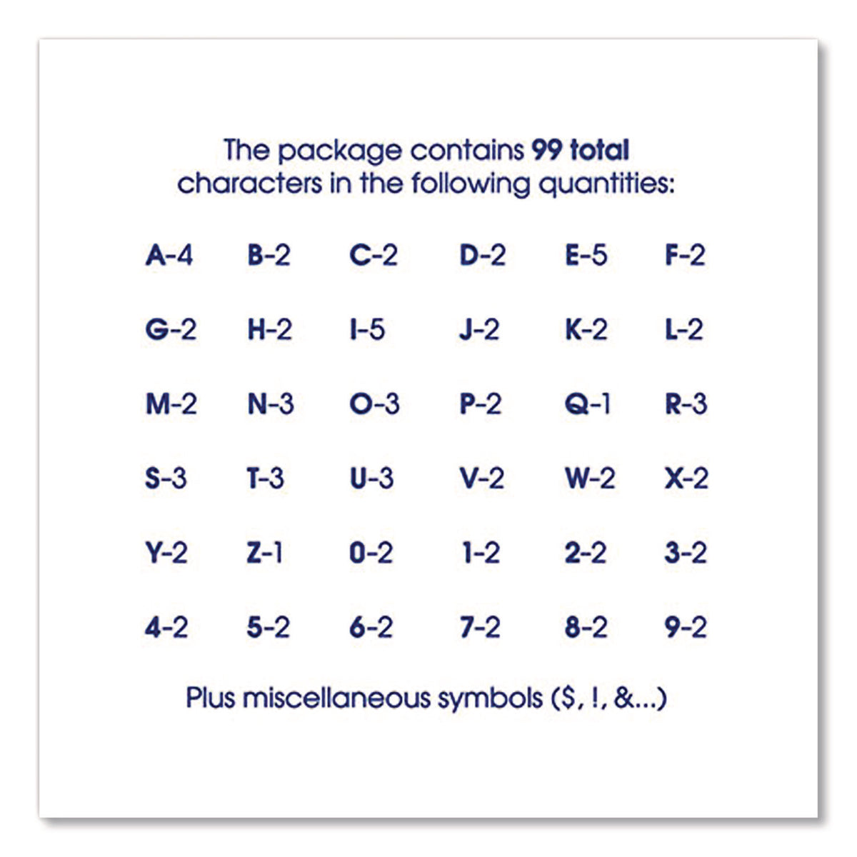 Letters, Numbers and Symbols, Self Adhesive, Black, 2"h, 133 Characters