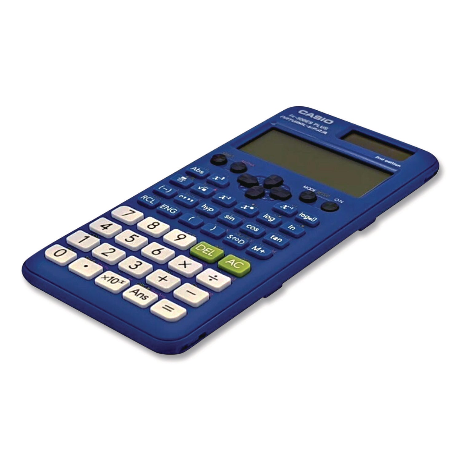 FX-300ES Plus 2nd Edition Scientific Calculator, 16-Digit LCD, Blue