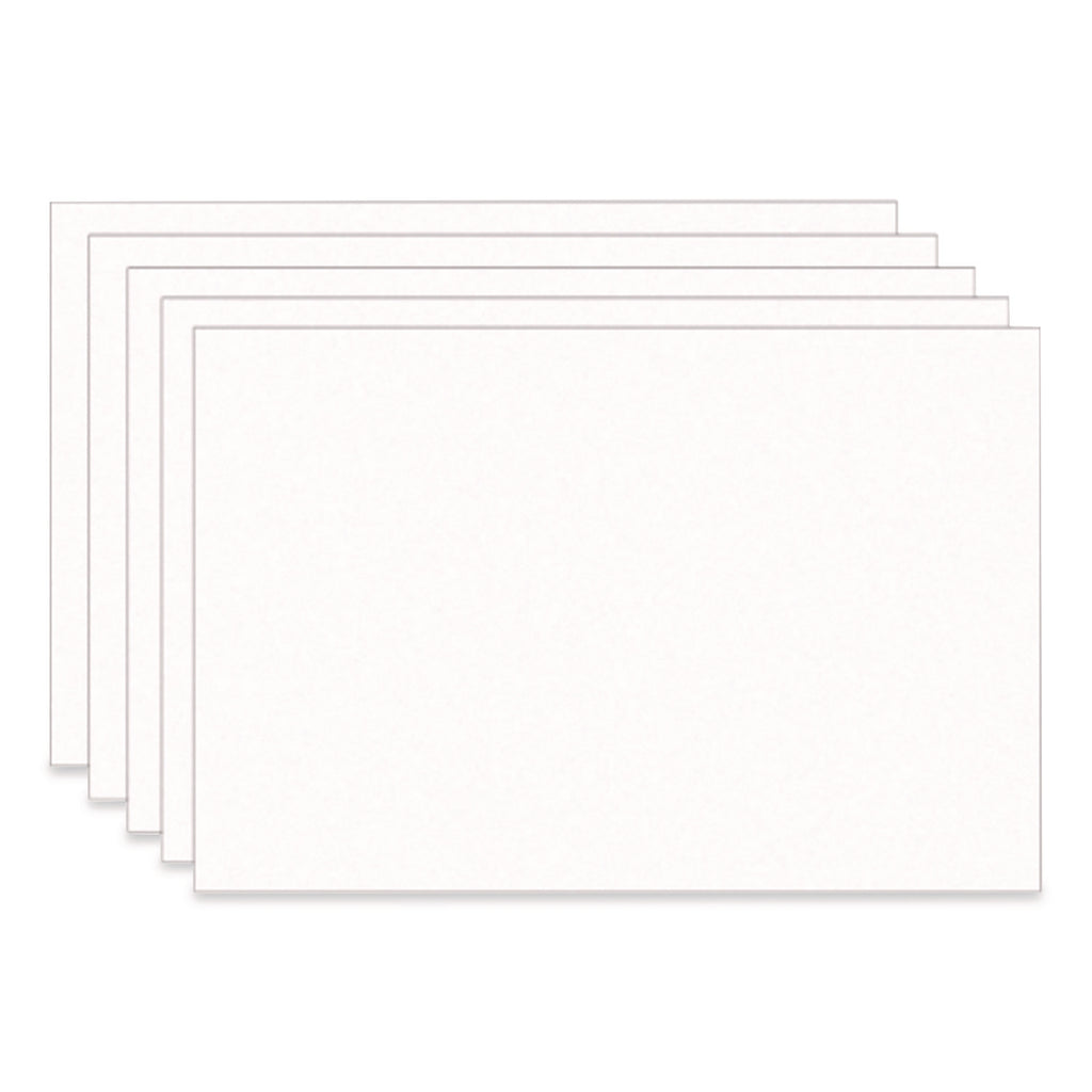 SunWorks Construction Paper, 50 lb Text Weight, 9 x 12, White, 50/Pack