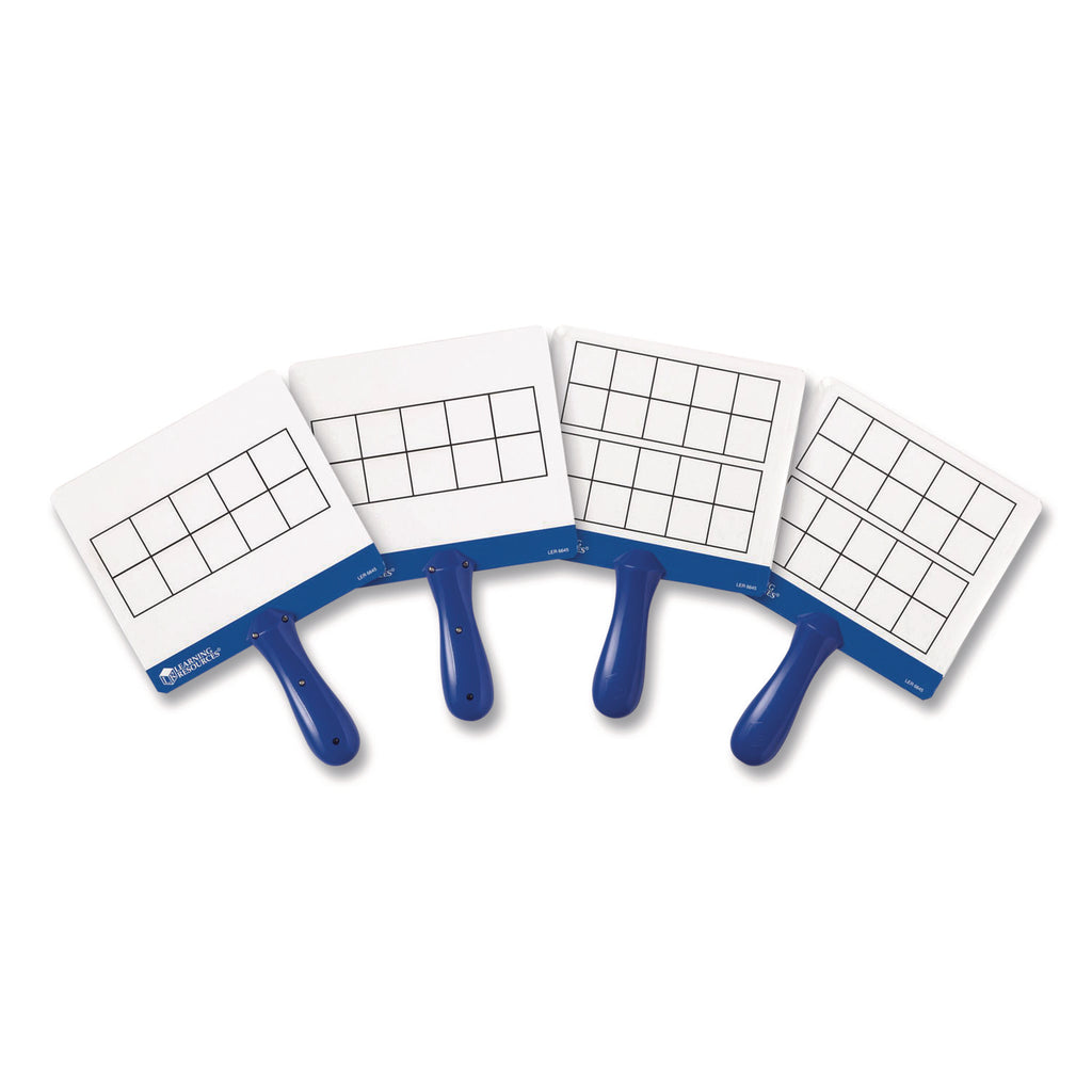 Learning Resources Magnetic 10-frame Answer Boards - Theme/Subject: Learning - Skill Learning: Mathematics, Counting, Operation - 4-7 Year - Red, Yellow