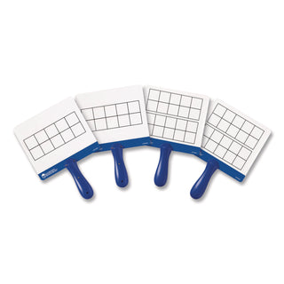 Learning Resources Magnetic 10-frame Answer Boards - Theme/Subject: Learning - Skill Learning: Mathematics, Counting, Operation - 4-7 Year - Red, Yellow
