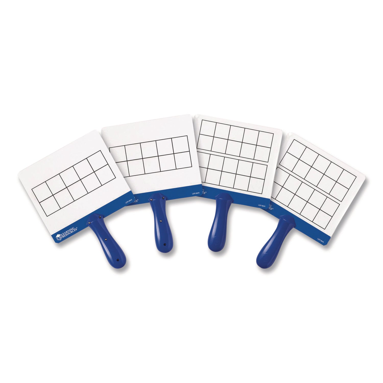 Learning Resources Magnetic 10-frame Answer Boards - Theme/Subject: Learning - Skill Learning: Mathematics, Counting, Operation - 4-7 Year - Red, Yellow