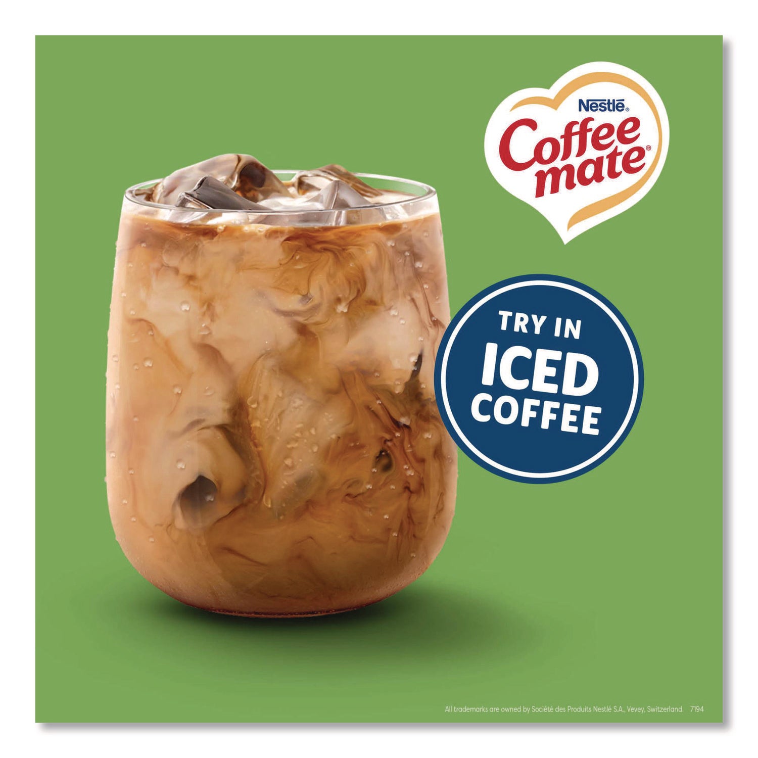 Liquid Coffee Creamer, Irish Creme, 0.38 oz Mini Cups, 50/Box, 4 Boxes/Carton, 200 Total/Carton