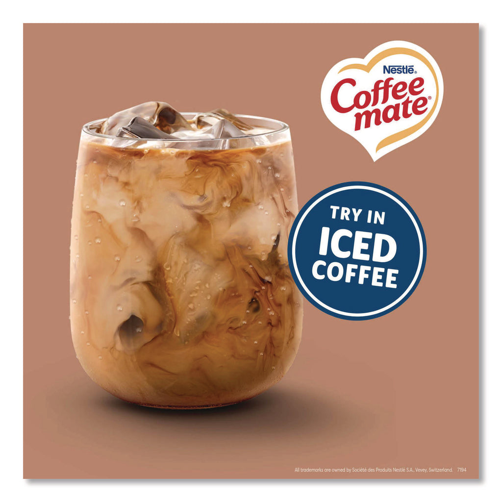 Liquid Coffee Creamer, Cafe Mocha, 0.38 oz Mini Cups, 50/Box, 4 Boxes/Carton, 200 Total/Carton