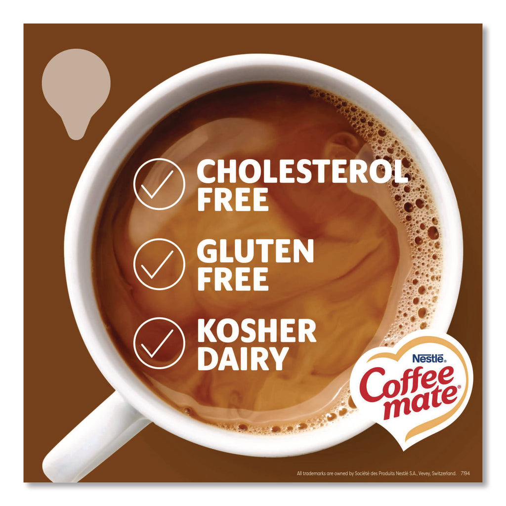 Liquid Coffee Creamer, Snickers, 0.38 oz Mini Cups, 200 Cups/Carton