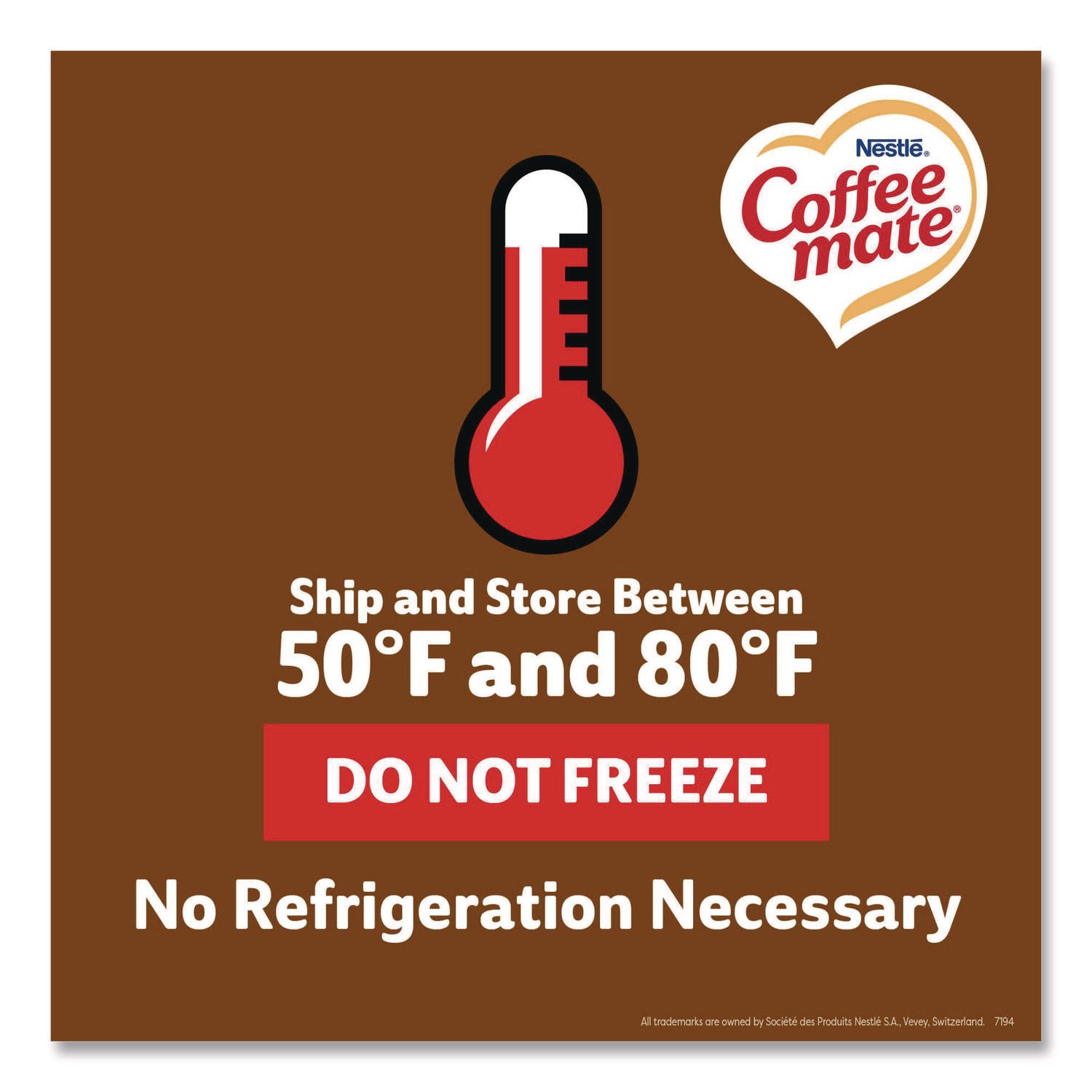 Liquid Coffee Creamer, Snickers, 0.38 oz Mini Cups, 200 Cups/Carton