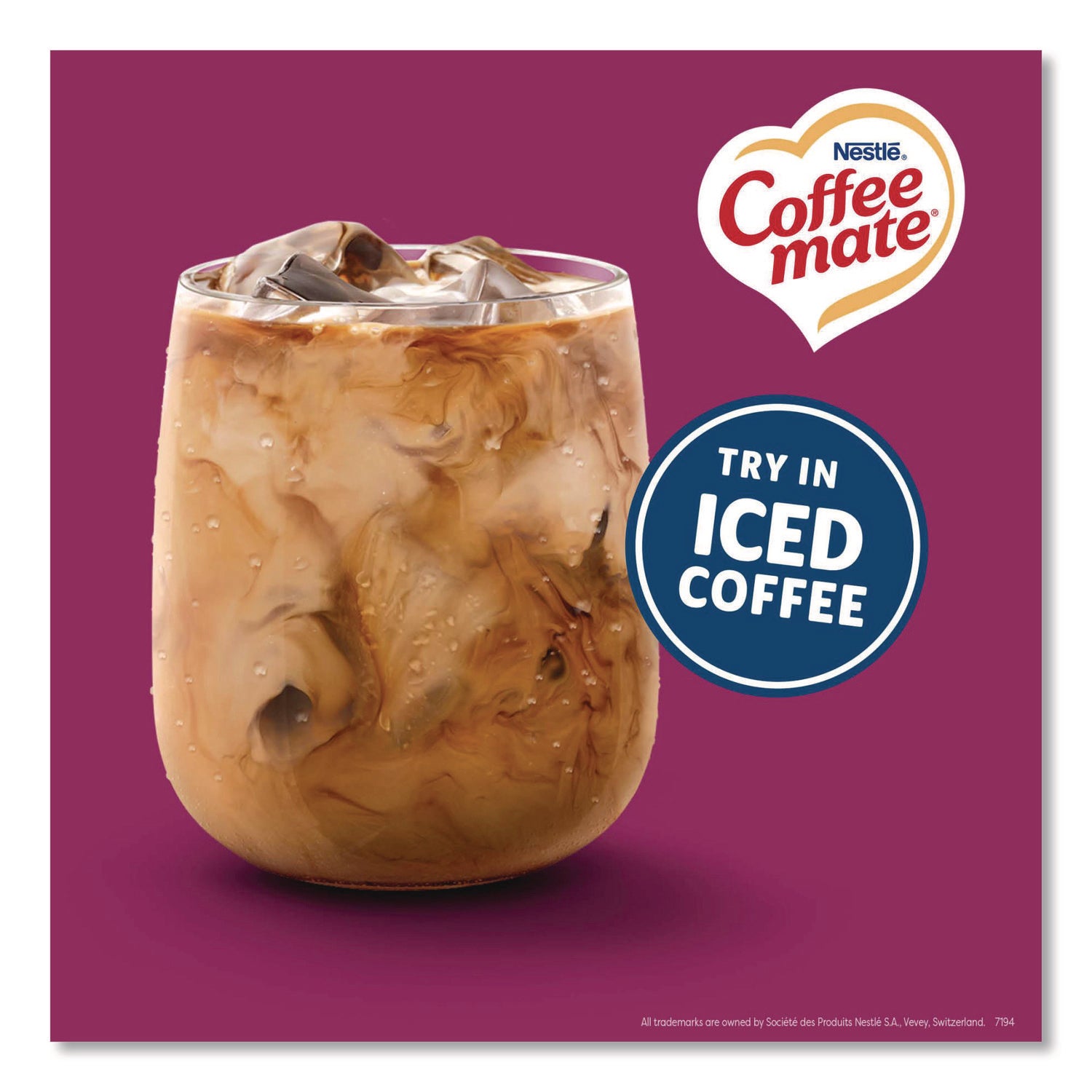 Liquid Coffee Creamer, Salted Caramel Chocolate, 0.38 oz Mini Cups, 50/Box, 4 Boxes/Carton, 200 Total/Carton