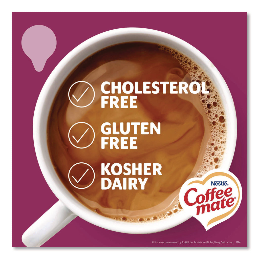 Liquid Coffee Creamer, Salted Caramel Chocolate, 0.38 oz Mini Cups, 50/Box, 4 Boxes/Carton, 200 Total/Carton