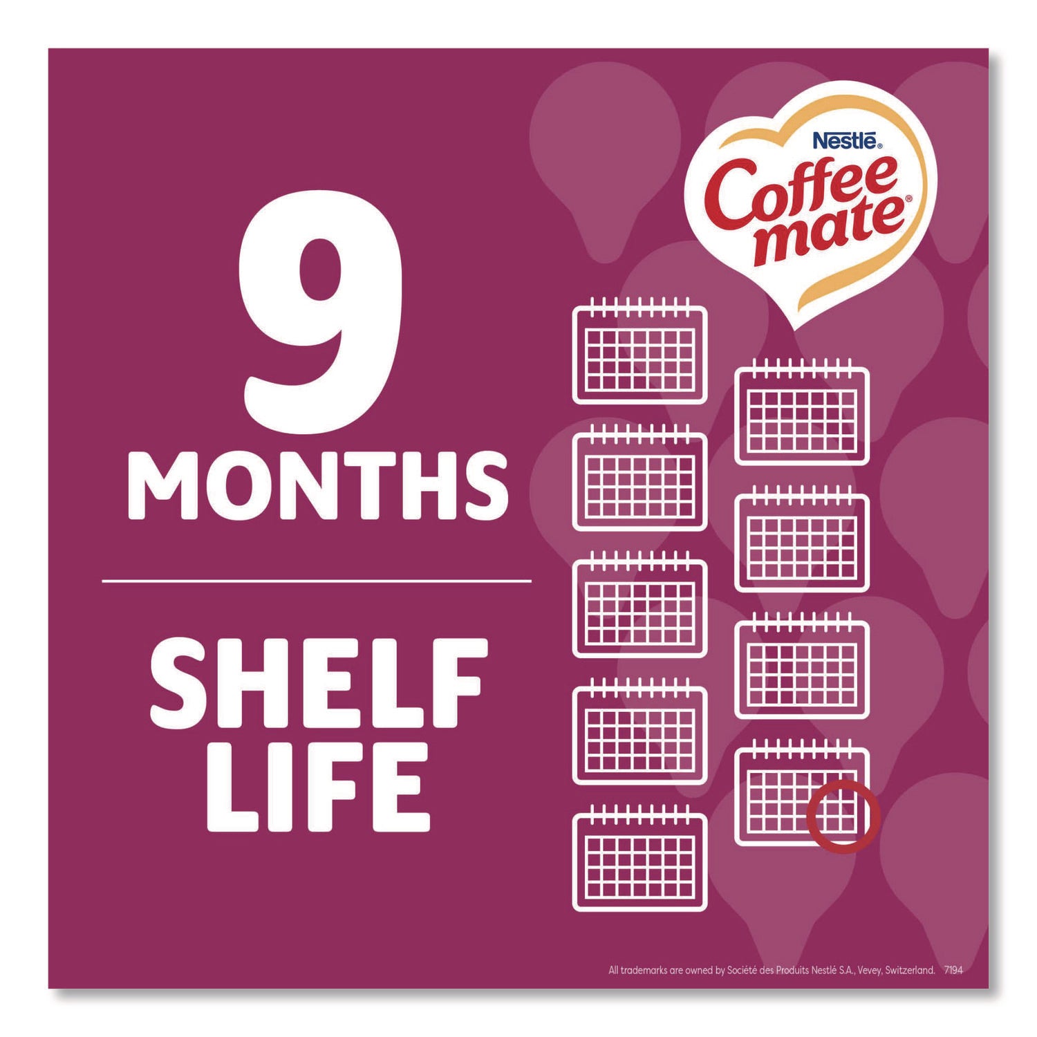 Liquid Coffee Creamer, Salted Caramel Chocolate, 0.38 oz Mini Cups, 50/Box, 4 Boxes/Carton, 200 Total/Carton