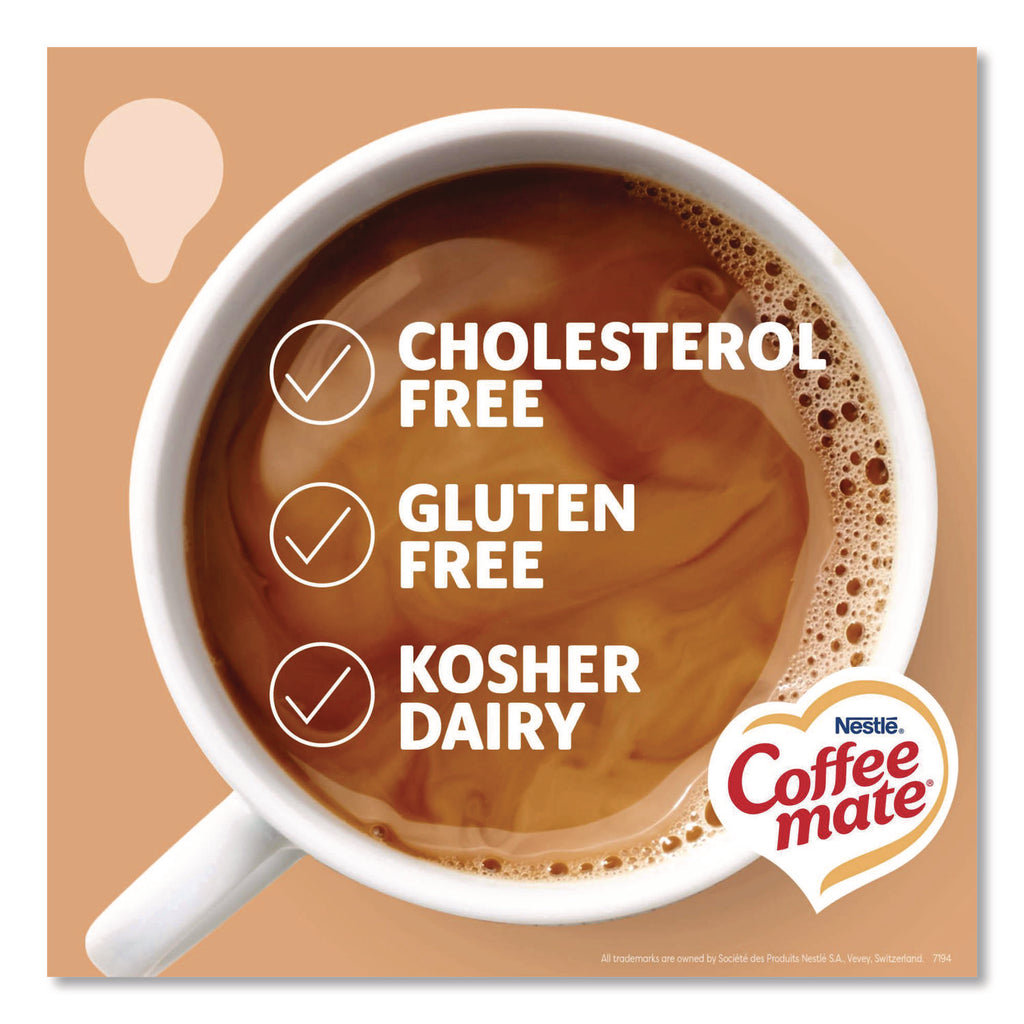 Liquid Coffee Creamer, Vanilla Caramel, 0.38 oz Mini Cups, 50/Box, 4 Boxes/Carton, 200 Total/Carton