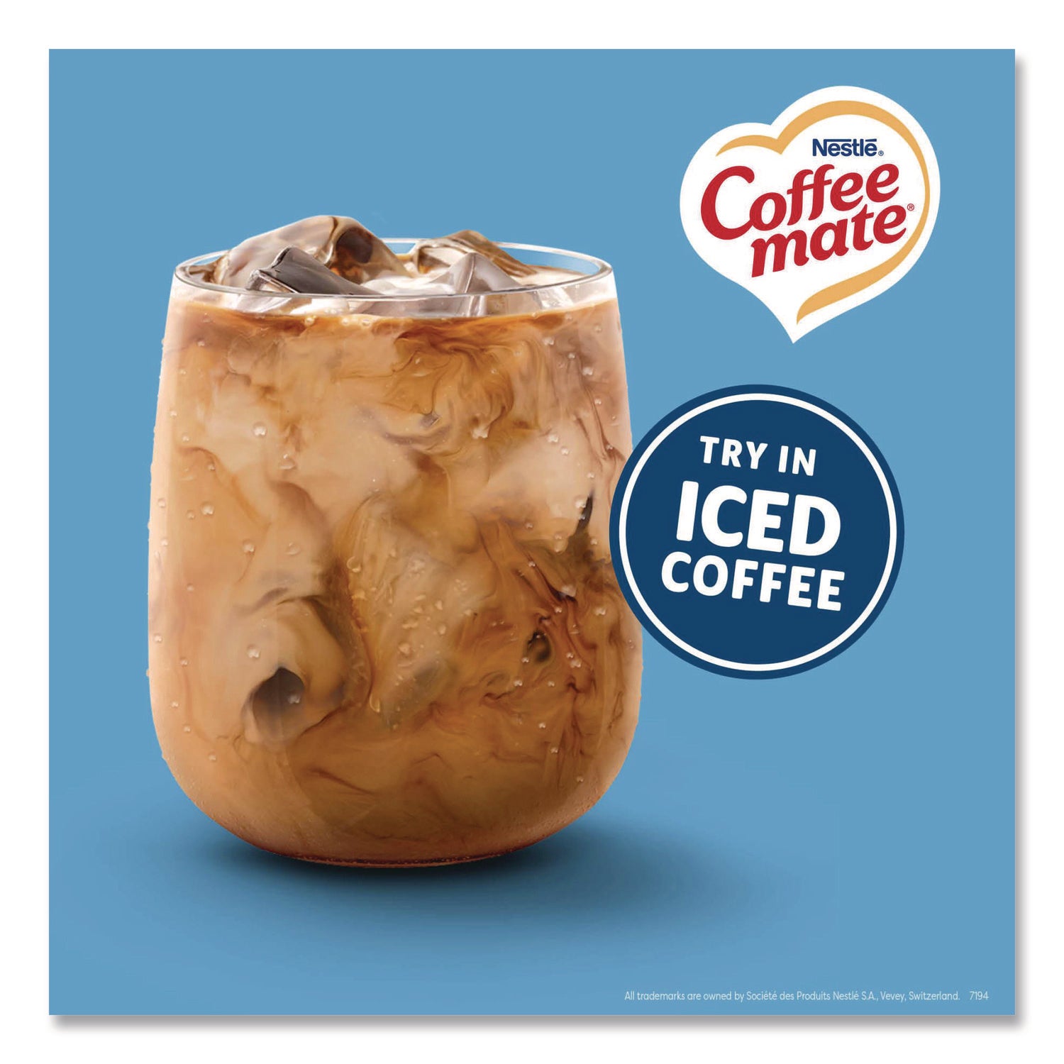 Liquid Coffee Creamer, Zero Sugar French Vanilla, 0.38 oz Mini Cups, 50/Box, 4 Boxes/Carton, 200 Total/Carton