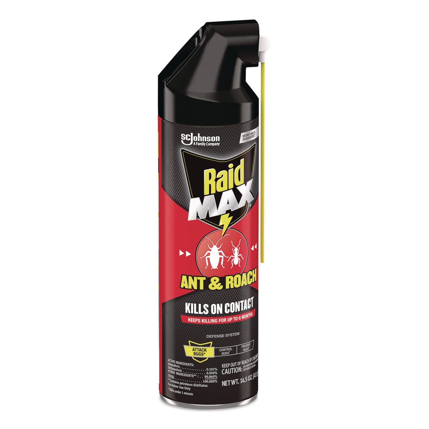 Ant/Roach Killer, 14.5 oz Aerosol Spray, Unscented