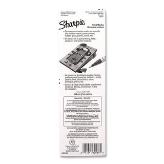 Sharpie Oil-Based Paint Marker - Extra Fine Point - Extra Fine Marker Point - Gold, Silver Oil Based Ink - 2 / Pack