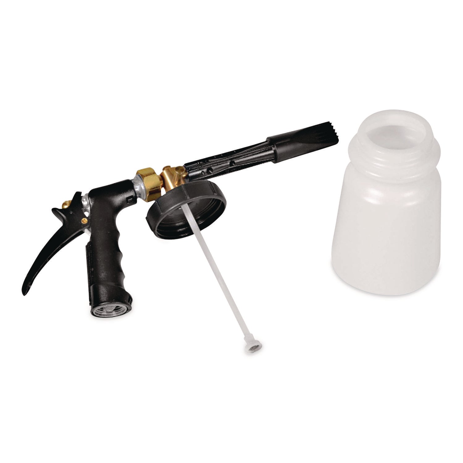 Foaming Gun, 16 oz, Translucent White/Black