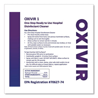 Oxivir TB, Natural Cherry Almond Scent, 3.78 L Container, 4/Carton