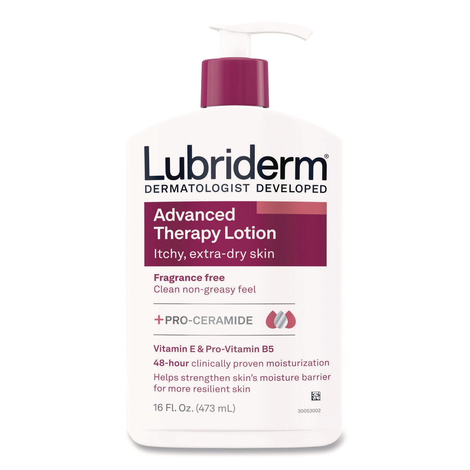 Advanced Therapy Moisturizing Hand/Body Lotion, 16 oz Pump Bottle, 12/Carton