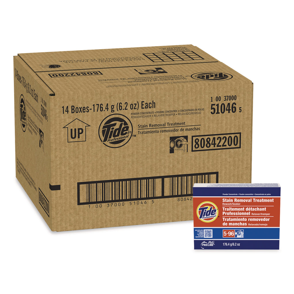 Stain Removal Treatment Powder, 7.6 oz Box, 14/Carton