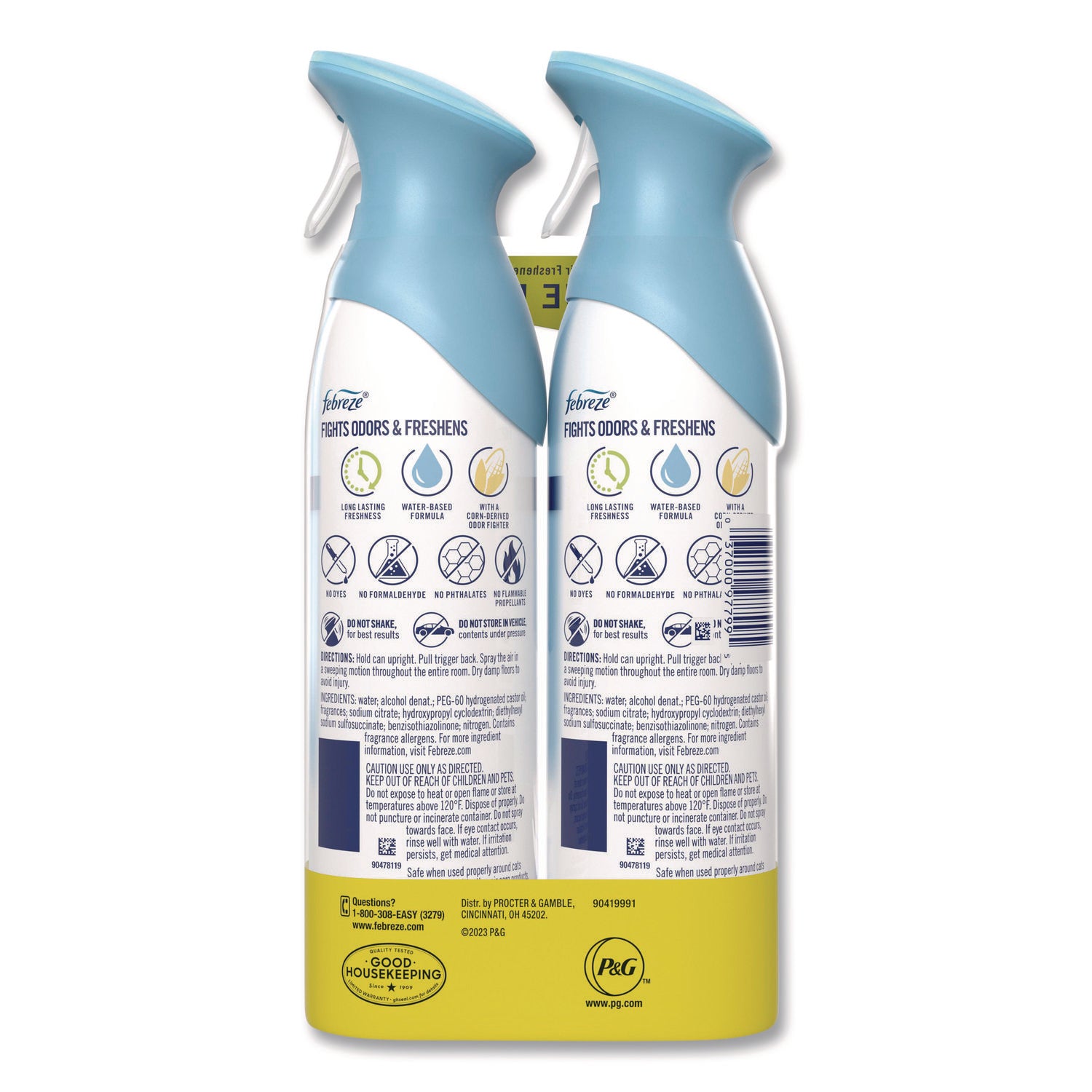 AIR, Linen and Sky, 8.8 oz Aerosol Spray, 2/Pack, 6 Pack/Carton