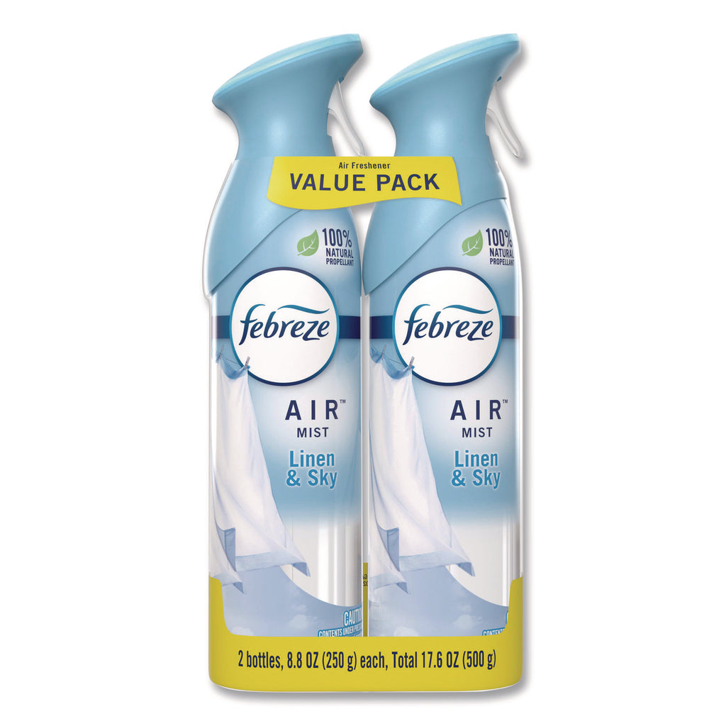 AIR, Linen and Sky, 8.8 oz Aerosol Spray, 2/Pack, 6 Pack/Carton
