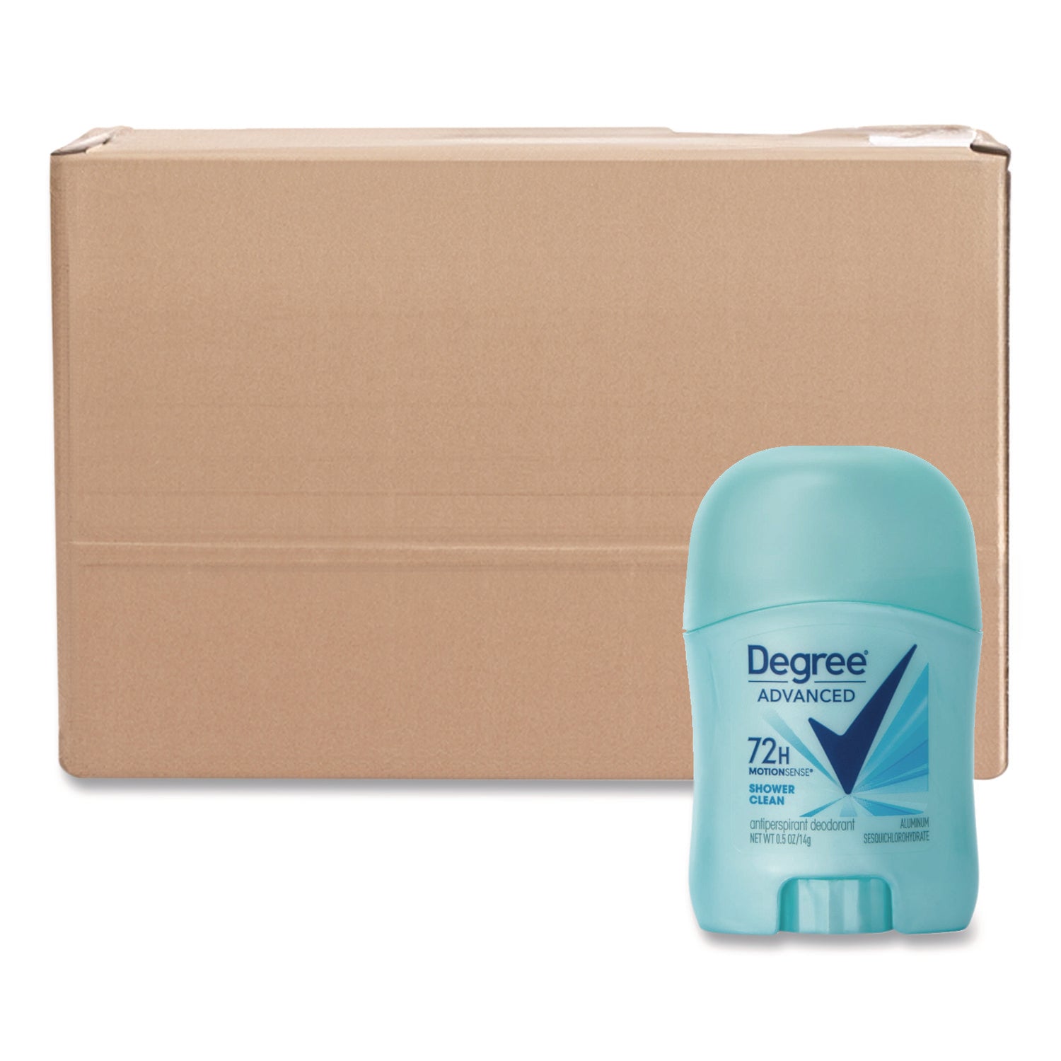 Women Invisible Solid Anti-Perspirant/Deodorant, Shower Clean, 0.5 oz, 36/Carton