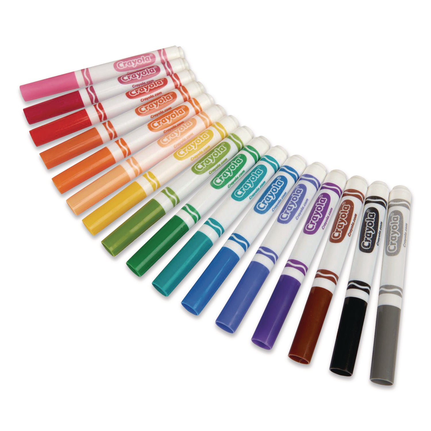 Non-Washable Marker, Broad Bullet Tip, Assorted Classic Colors, 256/Box