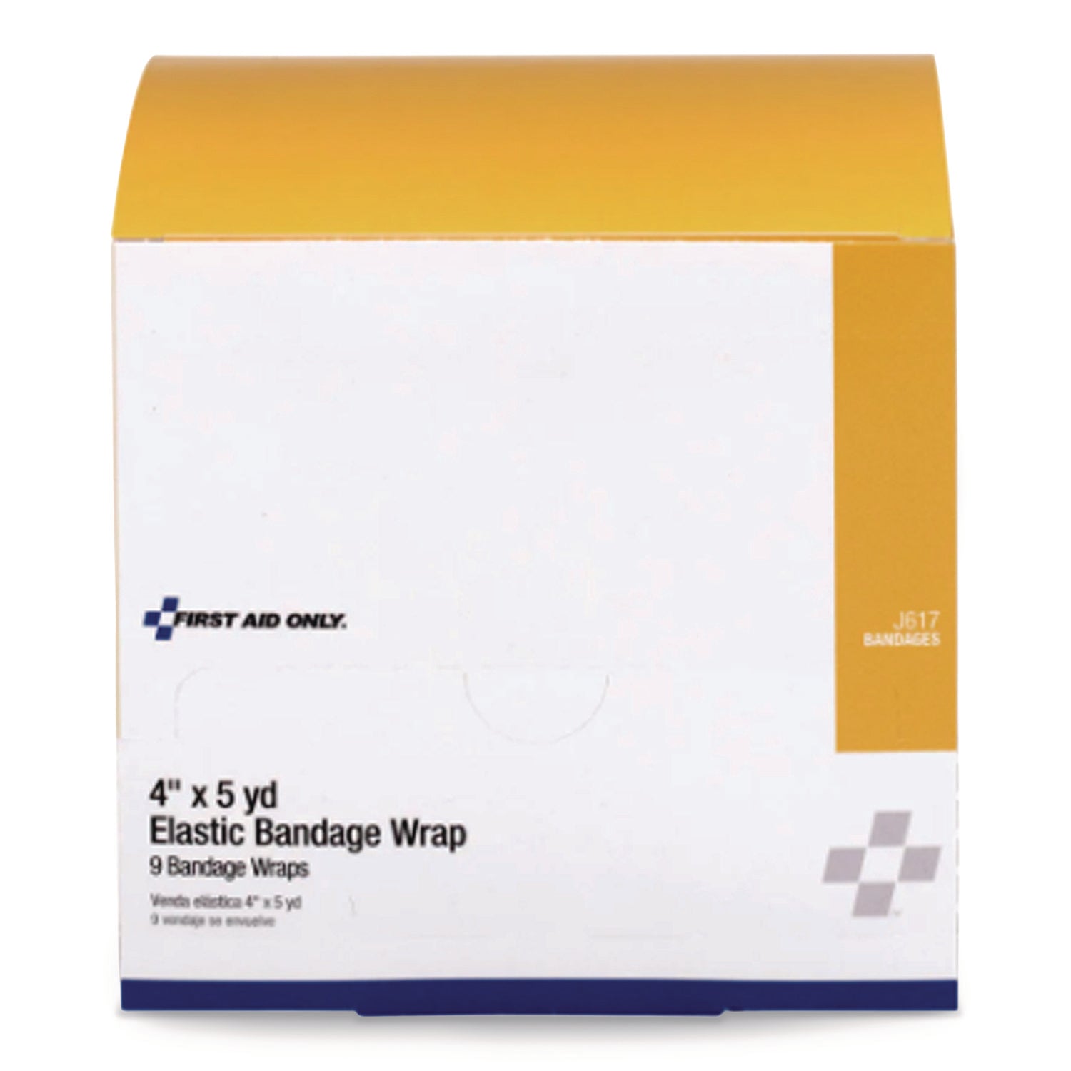Reusable Elastic Bandage Wrap, 4" x 15 ft, 9/Box