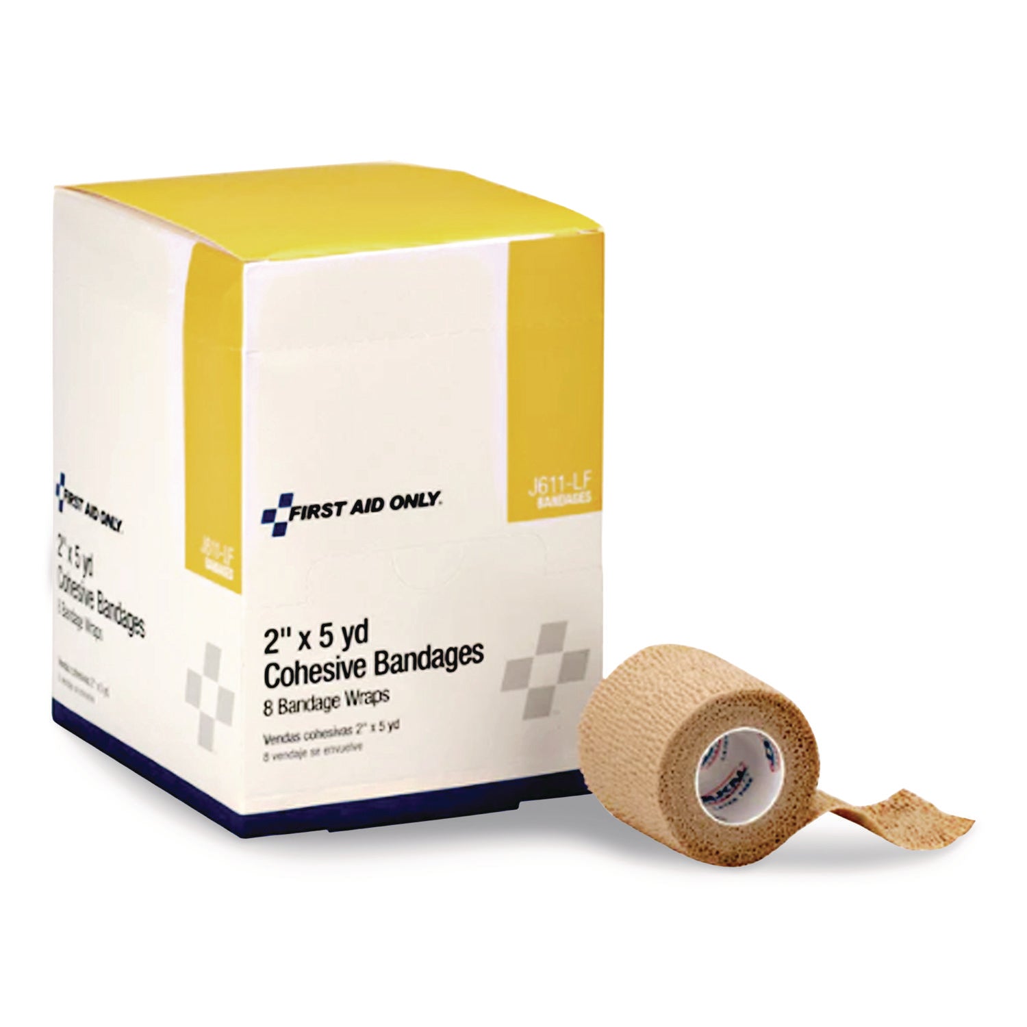 Bandage Wrap You Can Tear, 2" x 15 ft, 8/Box