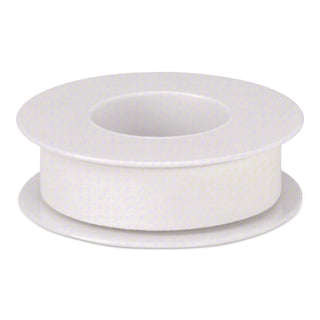 Waterproof-Adhesive Medical Tape, 1" Core, 0.5" x 15 ft, White