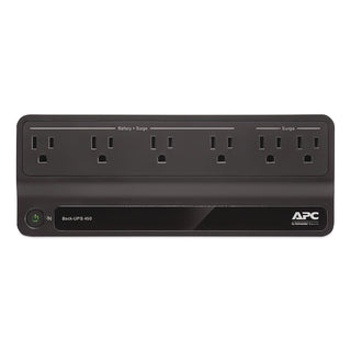 BN450M Back-UPS 450 VA Battery Backup System, 6 Outlets, 450 VA, 180 J