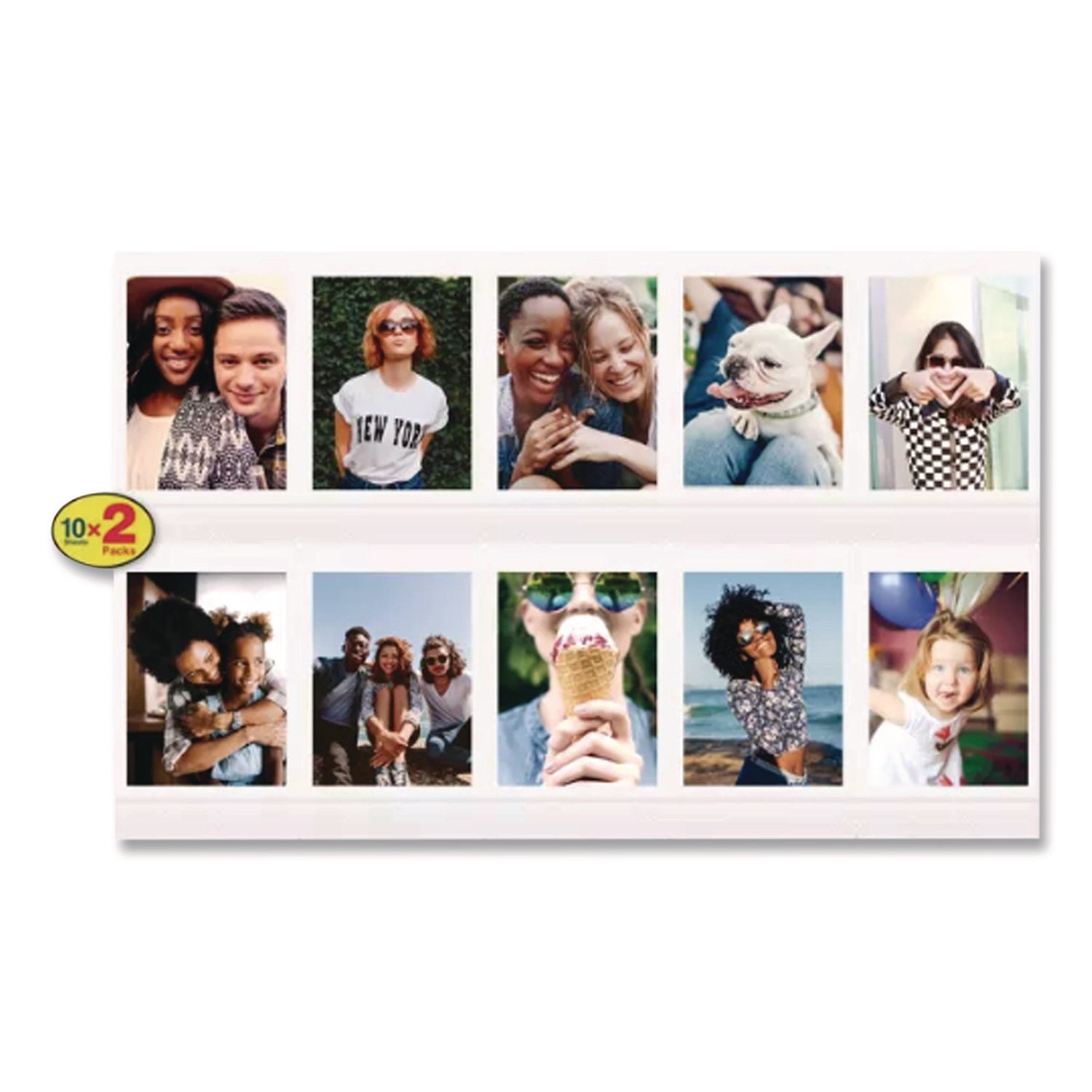 Instax Mini Film, 800 ASA, Color, 20 Sheets