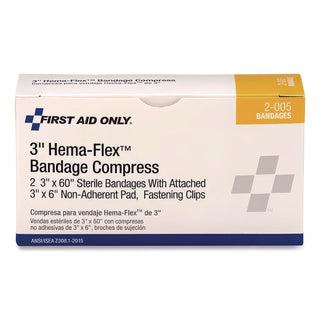 Compress Bandages, 3 x 2, 2/Box