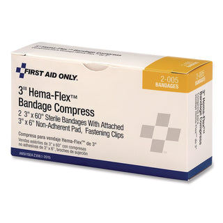Compress Bandages, 3 x 2, 2/Box