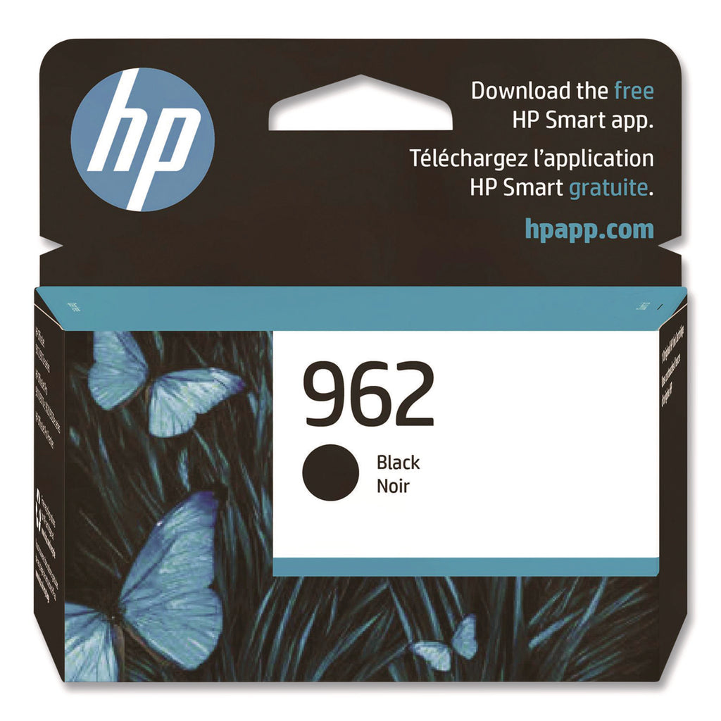 HP 962 (3HZ99AN) Original Standard Yield Inkjet Ink Cartridge - Black - 1 Each - 1000 Pages