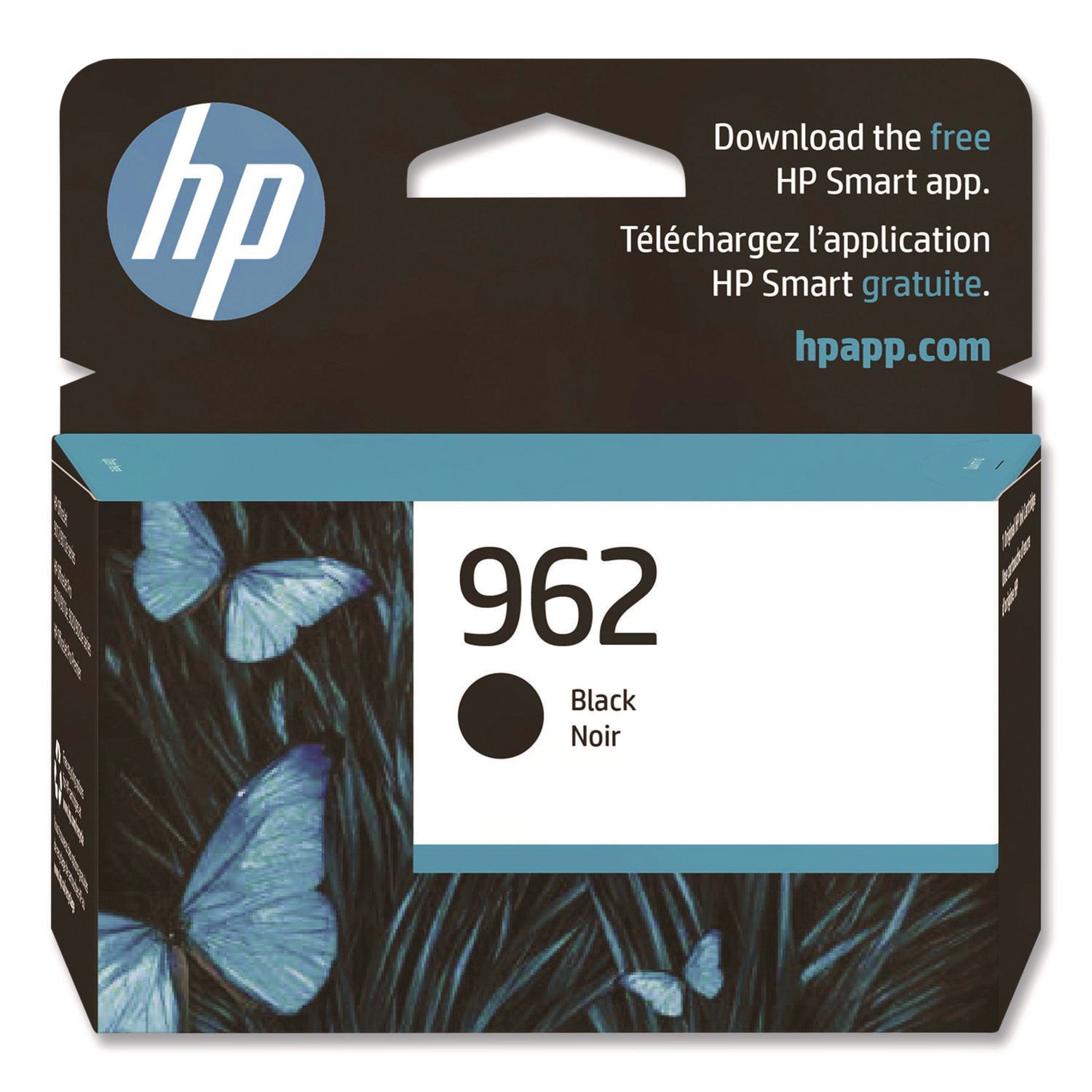 HP 962 (3HZ99AN) Original Standard Yield Inkjet Ink Cartridge - Black - 1 Each - 1000 Pages