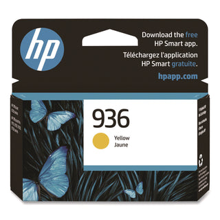 HP 936 Original Inkjet Ink Cartridge - Yellow Pack