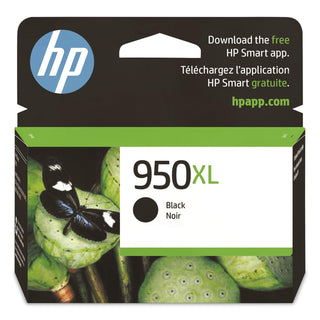 HP 950XL, (CN045AN) High-Yield Black Original Ink Cartridge