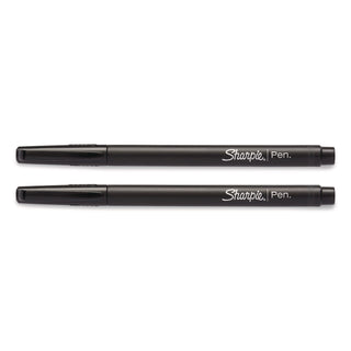 Sharpie Fine Point Pen - Fine Pen Point - Black - 2/Pack