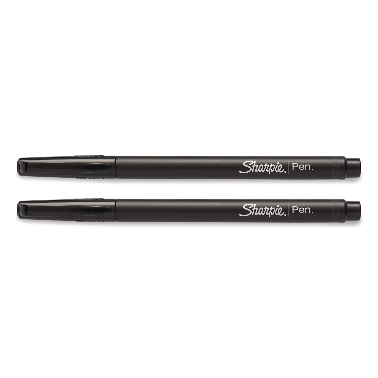 Sharpie Fine Point Pen - Fine Pen Point - Black - 2/Pack